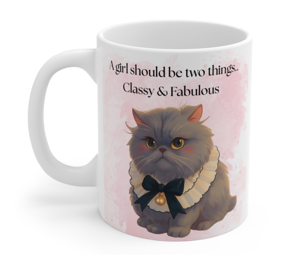 Personalized Pet Cartoon Mug with Your Own Photos