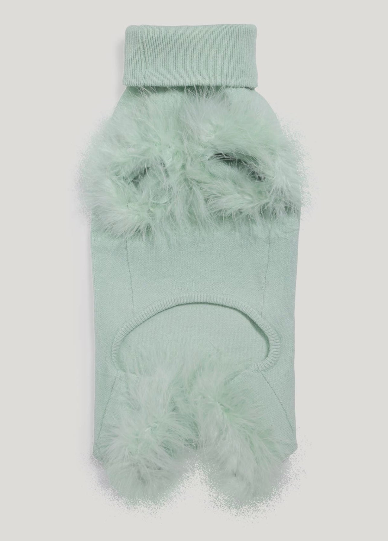 Feather Knit Pet Onsie