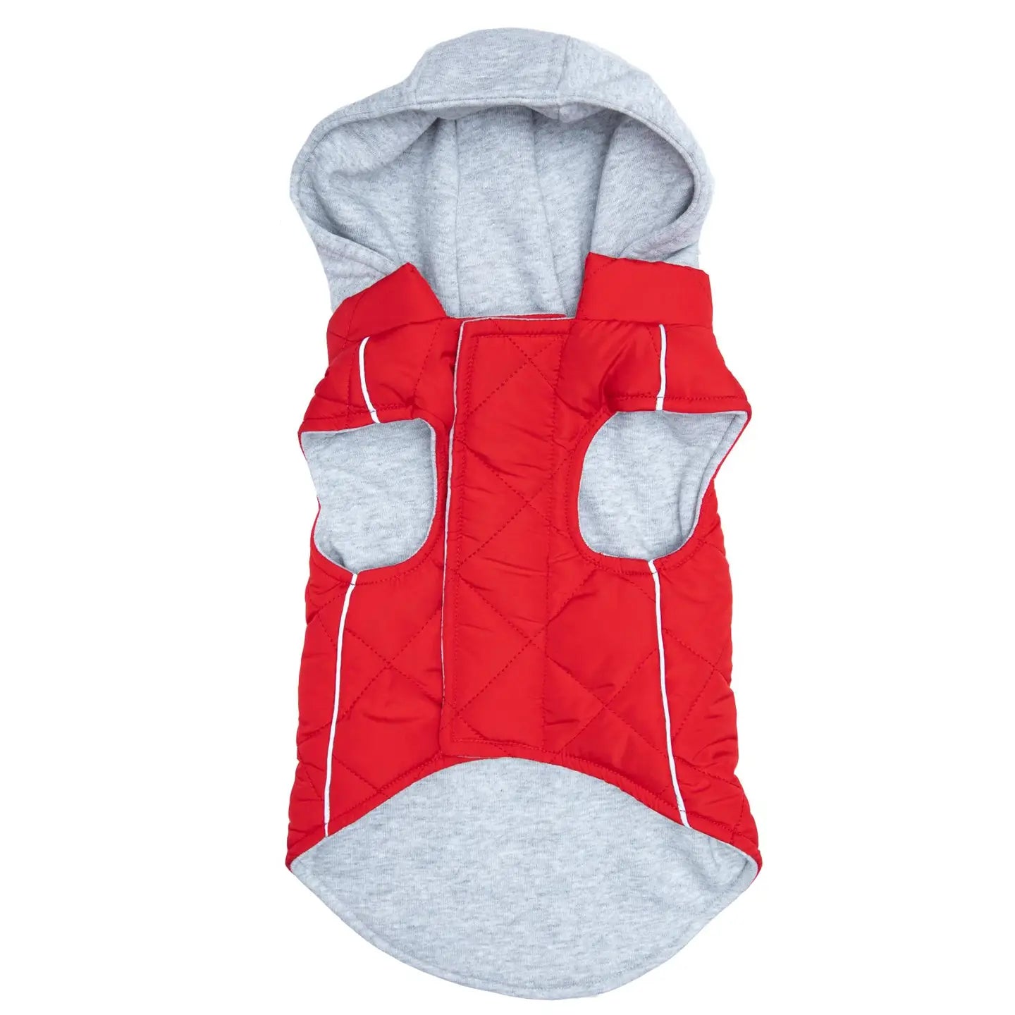 Weekender Quilted Hoodie Dog Sweatshirt