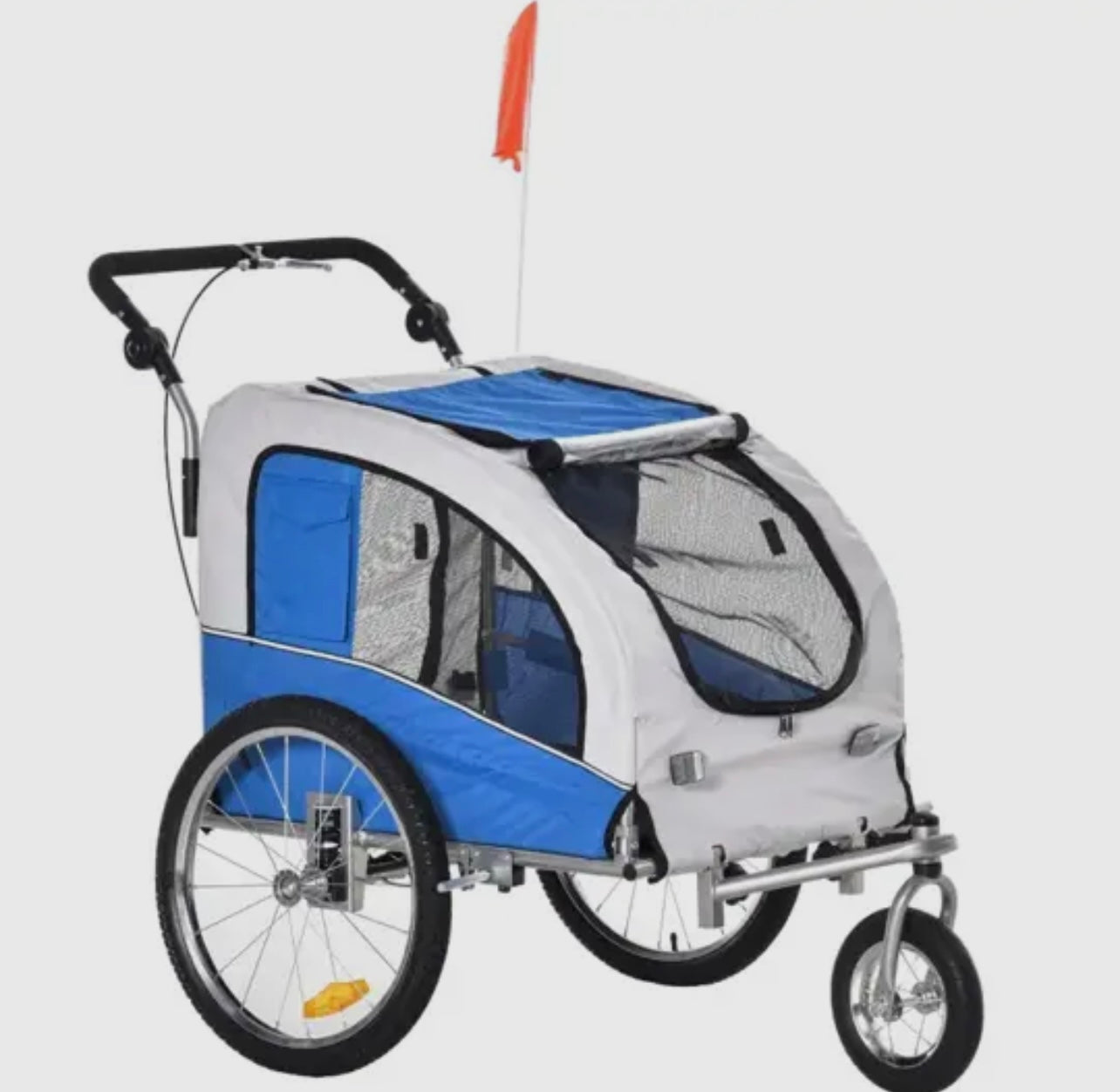 Elite II 2 in 1 Pet Bike Trailer and Stroller