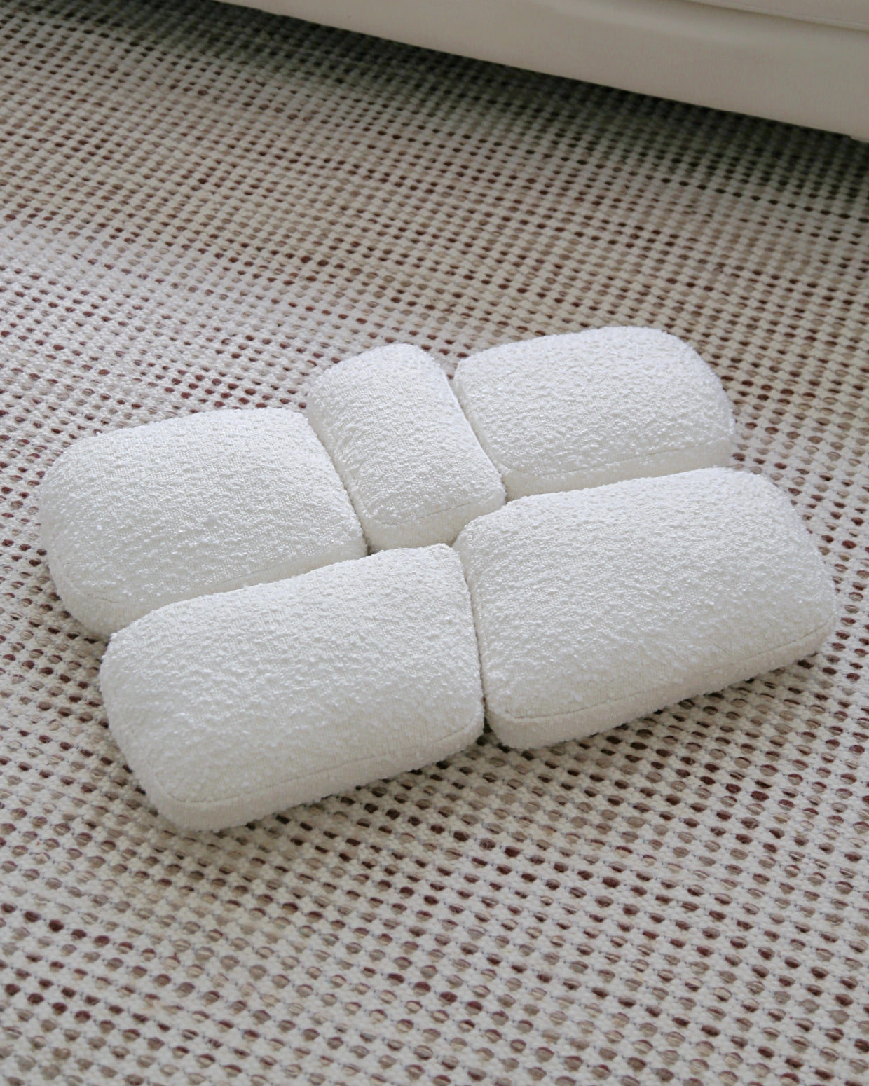 Boucle Pebble Pet Bed