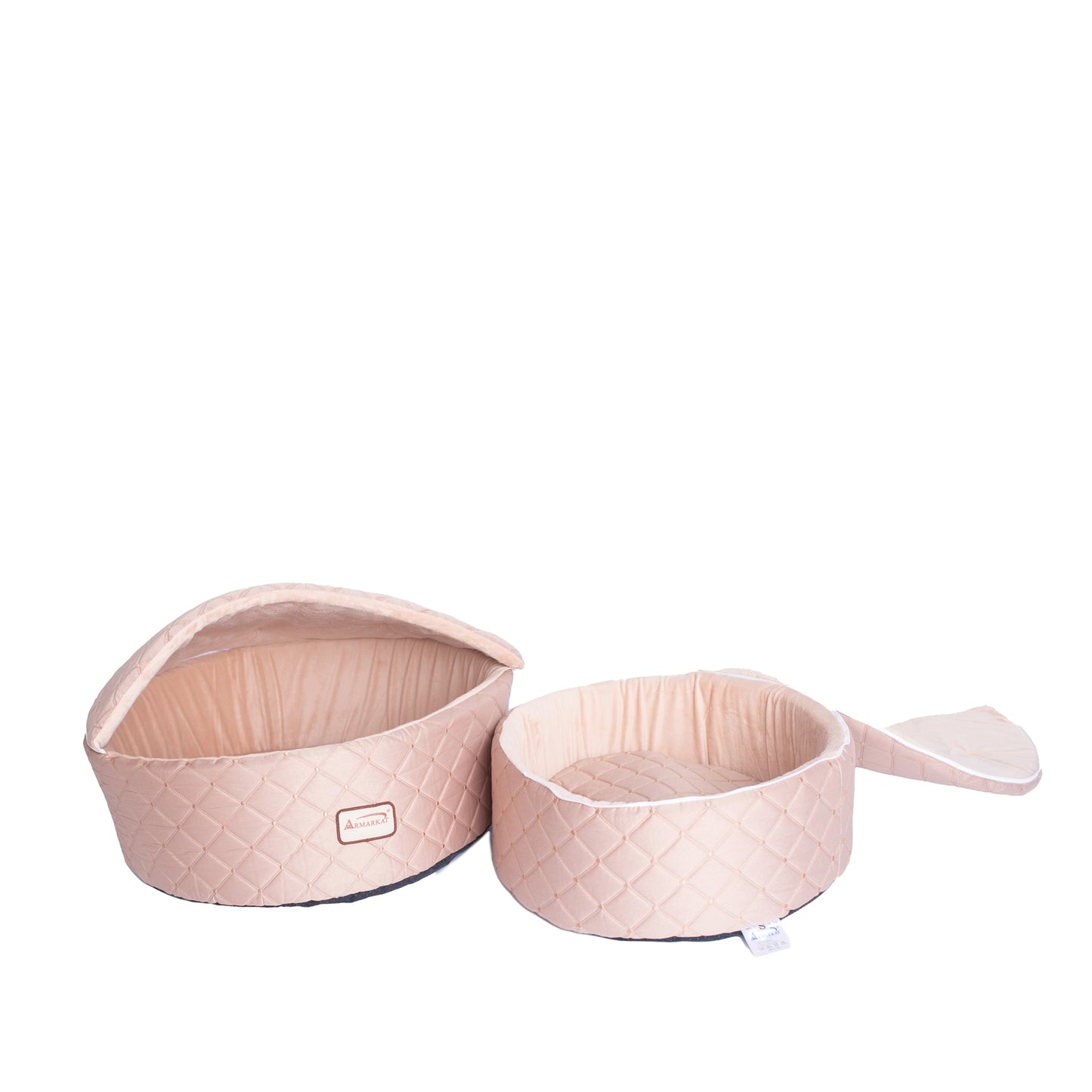 Cuddle Cave Cat Bed with Detachable Zipper Top