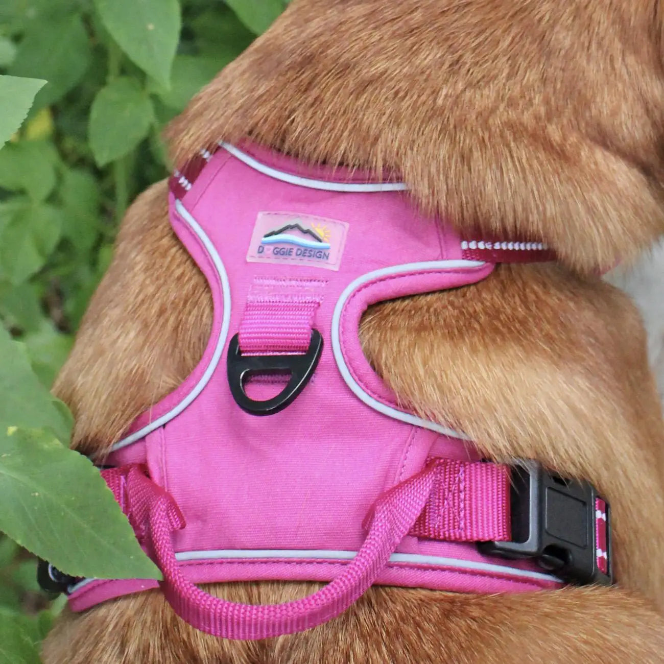 Hot Pink Venture Paw Dog Harness