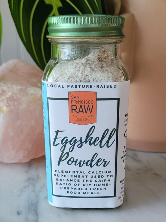 Eggshell Powder from Locally Pasture-Raised Eggs, 8 oz