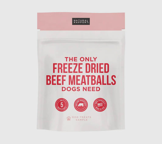 Freeze Dried Meatballs