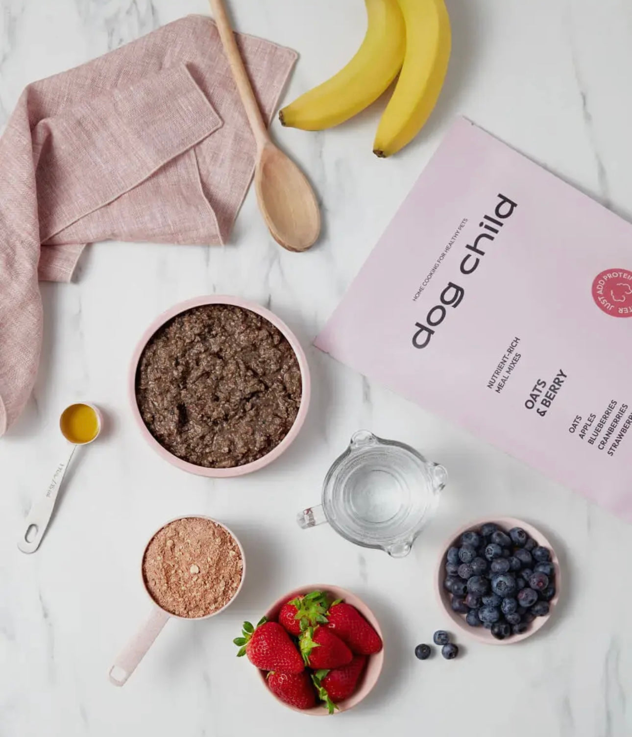 Dog Child Organic Oats & Berries Meal Mix for Dogs