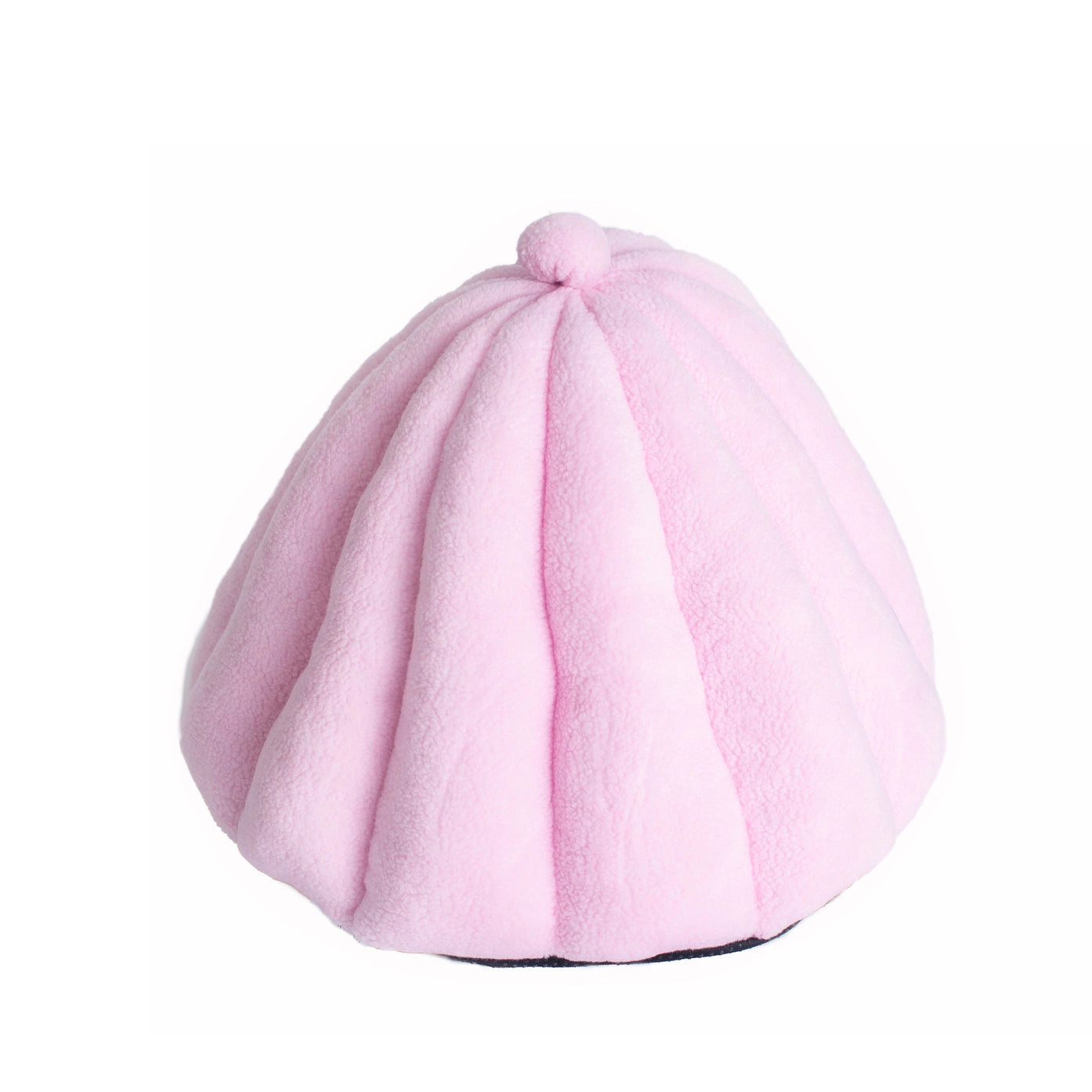Pink Plush Gumdrop Pet Bed