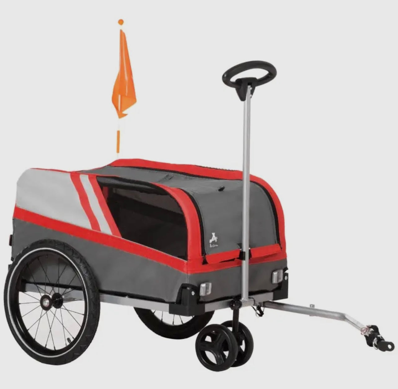 Pet Bike Trailer 2 in 1 Travel Stroller