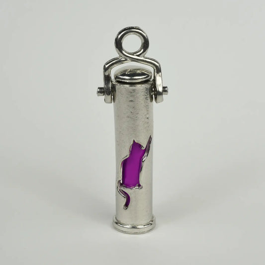 Cat Design Keychain Urn