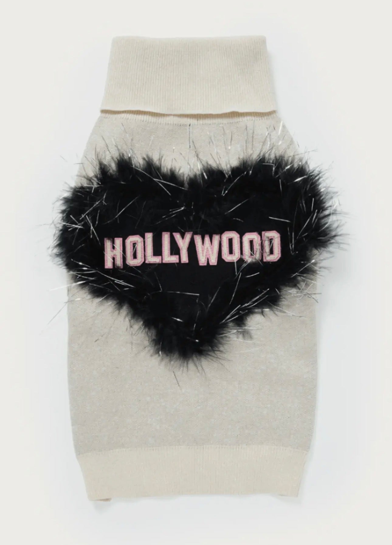 Maxbone x Hollywood Heart Feather Jumper