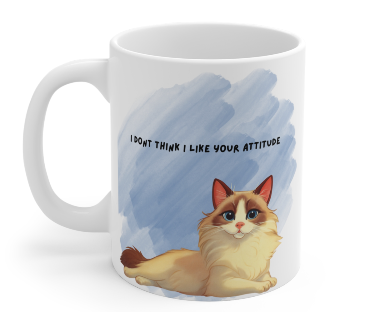 Personalized Pet Cartoon Mug with Your Own Photos