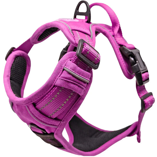Hot Pink Venture Paw Dog Harness