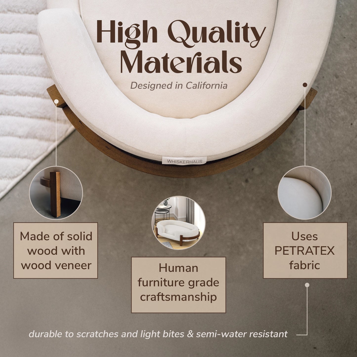 Belle Modern Luxury Pet Bed