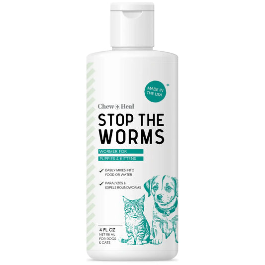 Stop the Worms Dewormer Liquid For Dogs and Cats