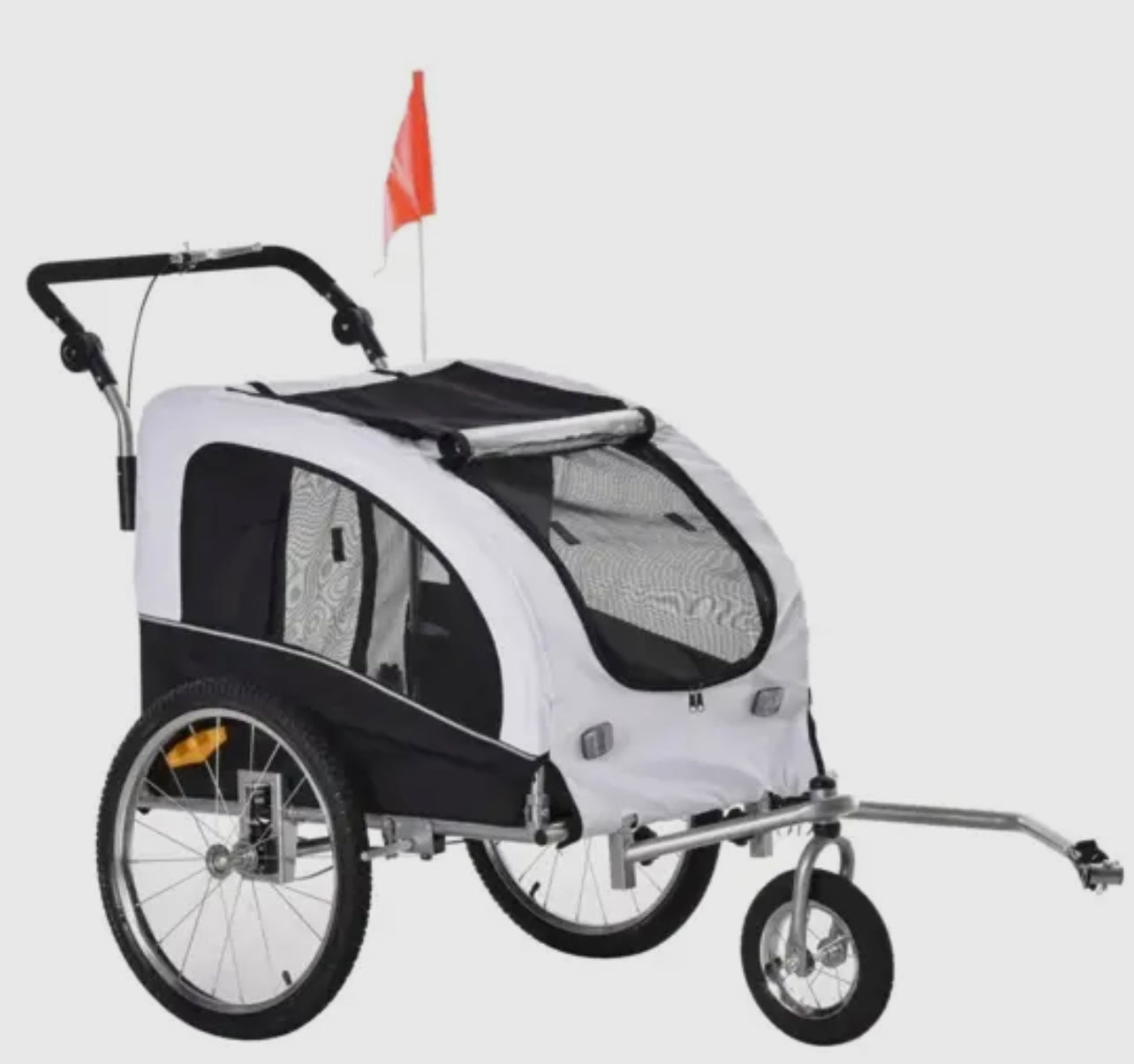 Elite II 2 in 1 Pet Bike Trailer and Stroller