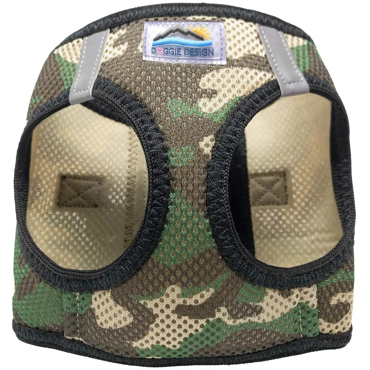 American River Camo Step In Dog Harness