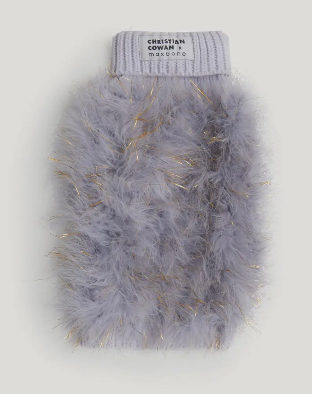 Holiday Glitz Fluffy Feather Pet Sweater - Christian Cowan x Maxbone