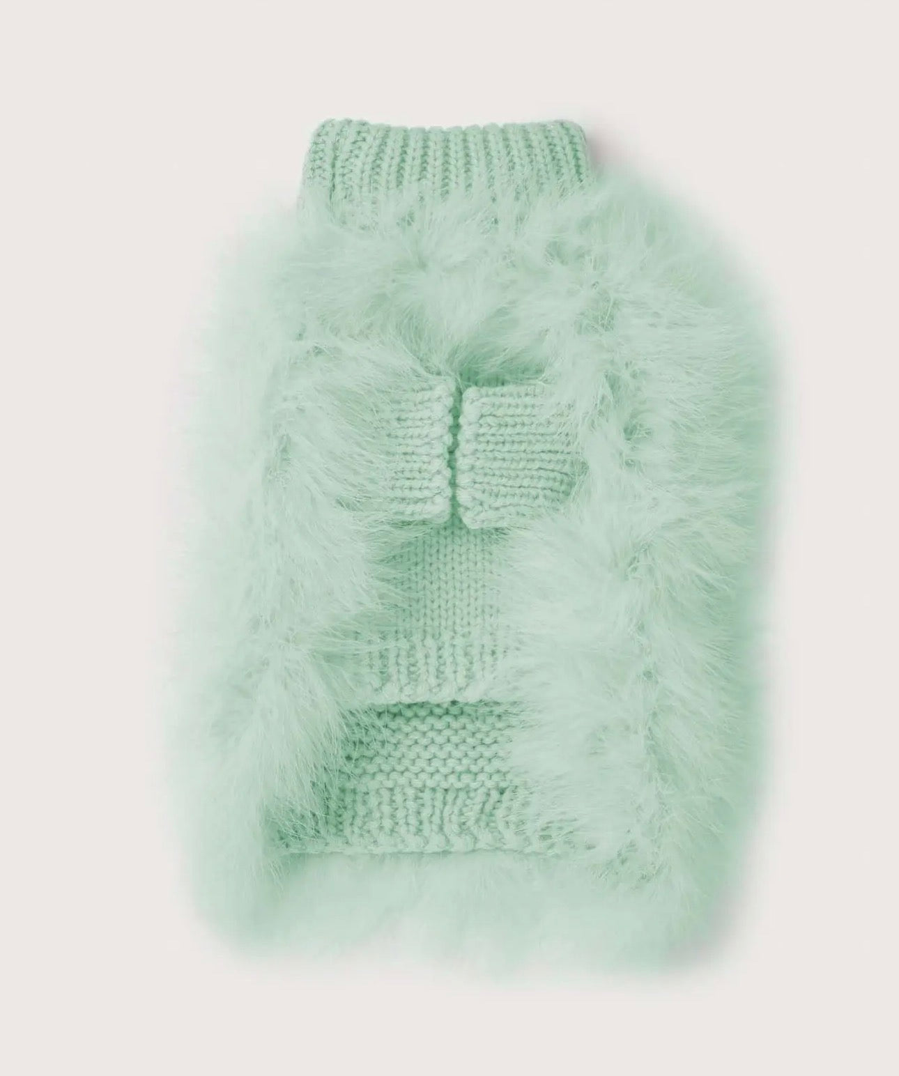 Fluffy Feather Pet Sweater - Christian Cowan x Maxbone