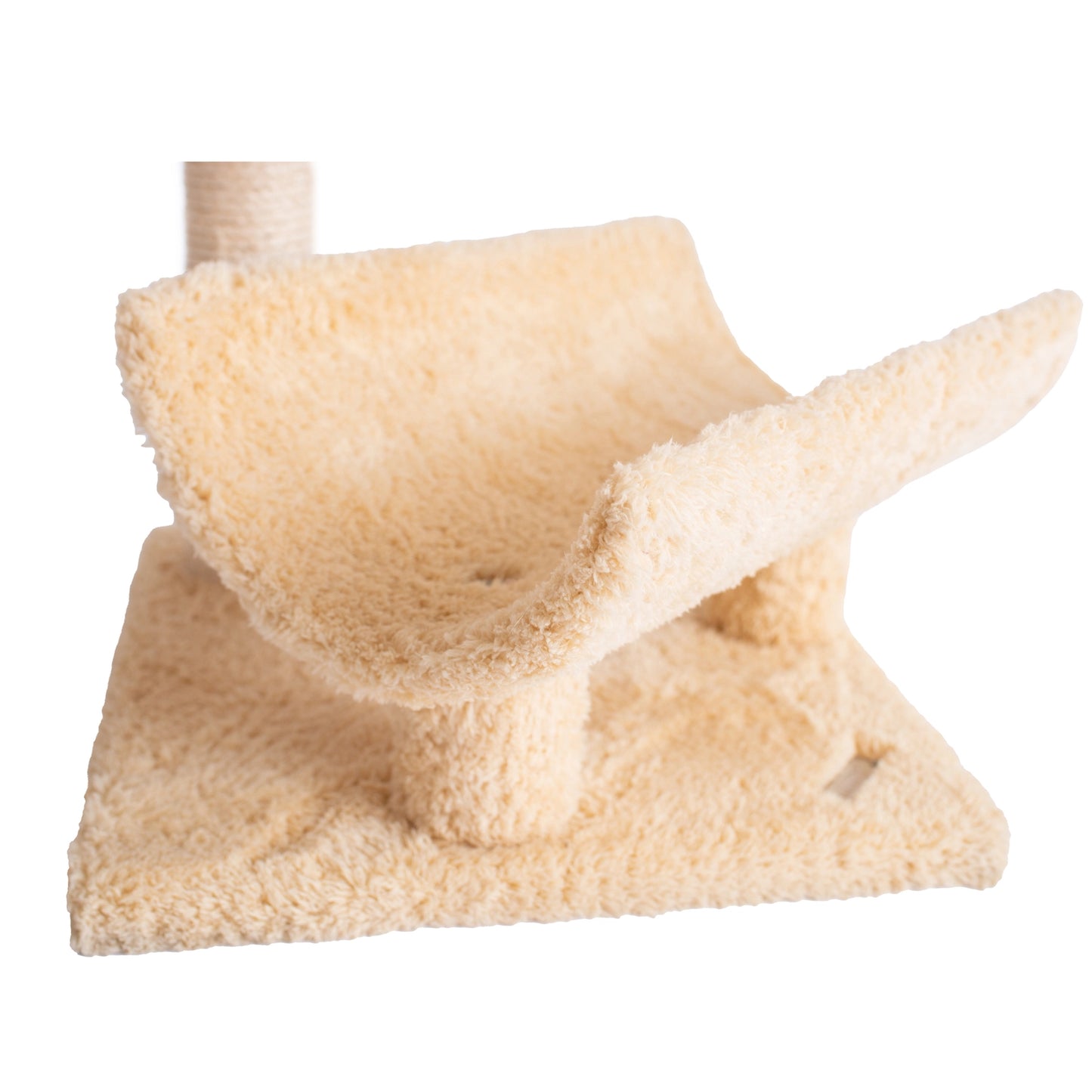 Real Wood Cat Condo and Scratching Post
