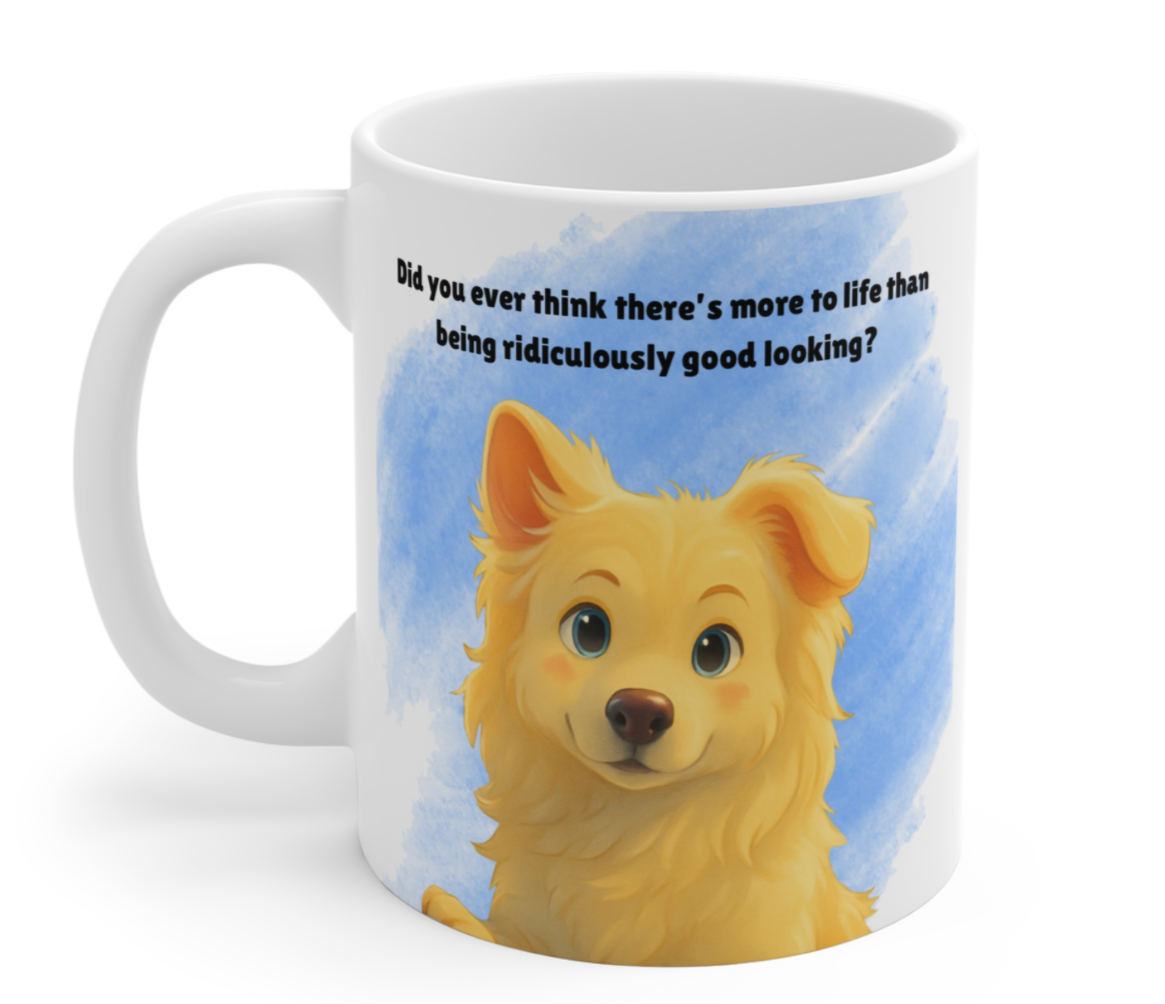 Personalized Pet Cartoon Mug with Your Own Photos