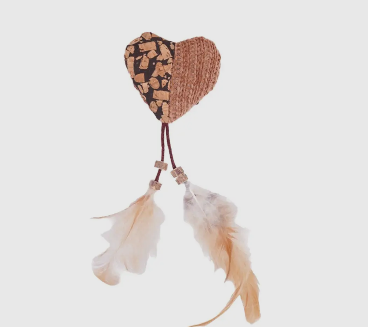 Woven Plush Feather Cat Toy