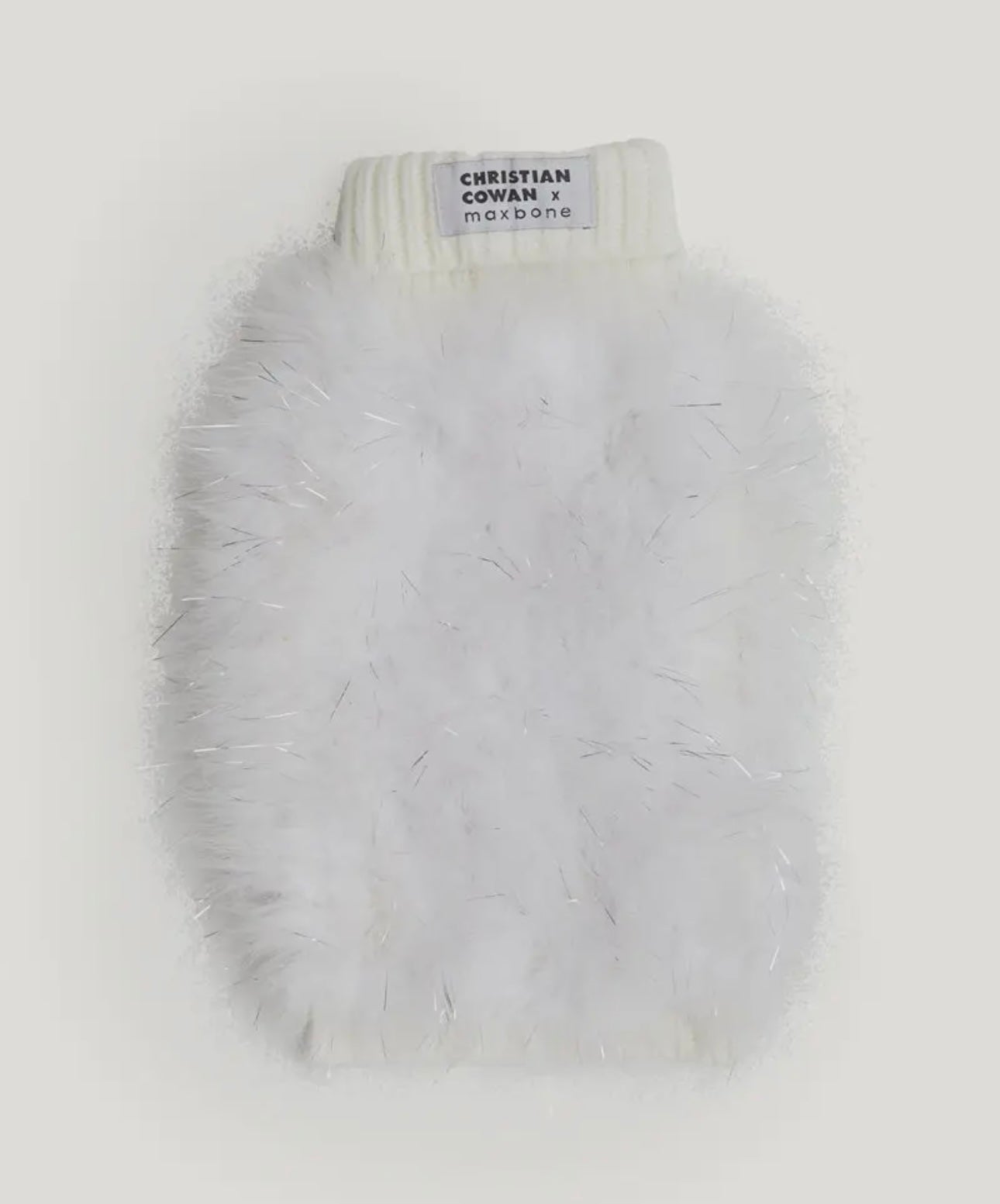 Holiday Glitz Fluffy Feather Pet Sweater - Christian Cowan x Maxbone