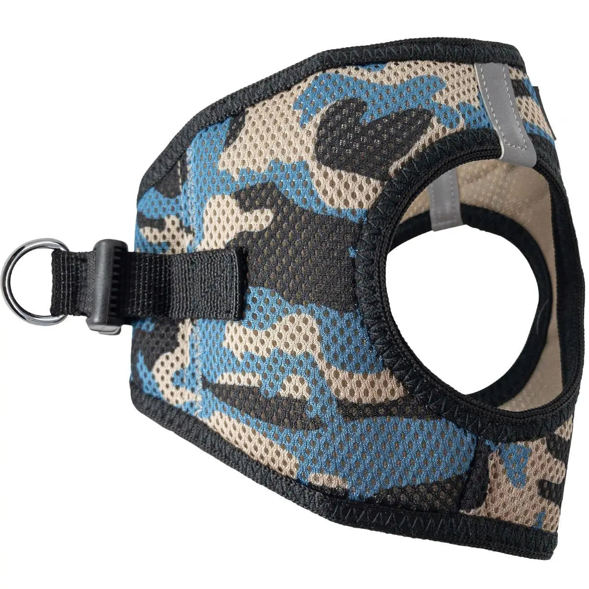 American River Blue Camo Dog Step In Harness