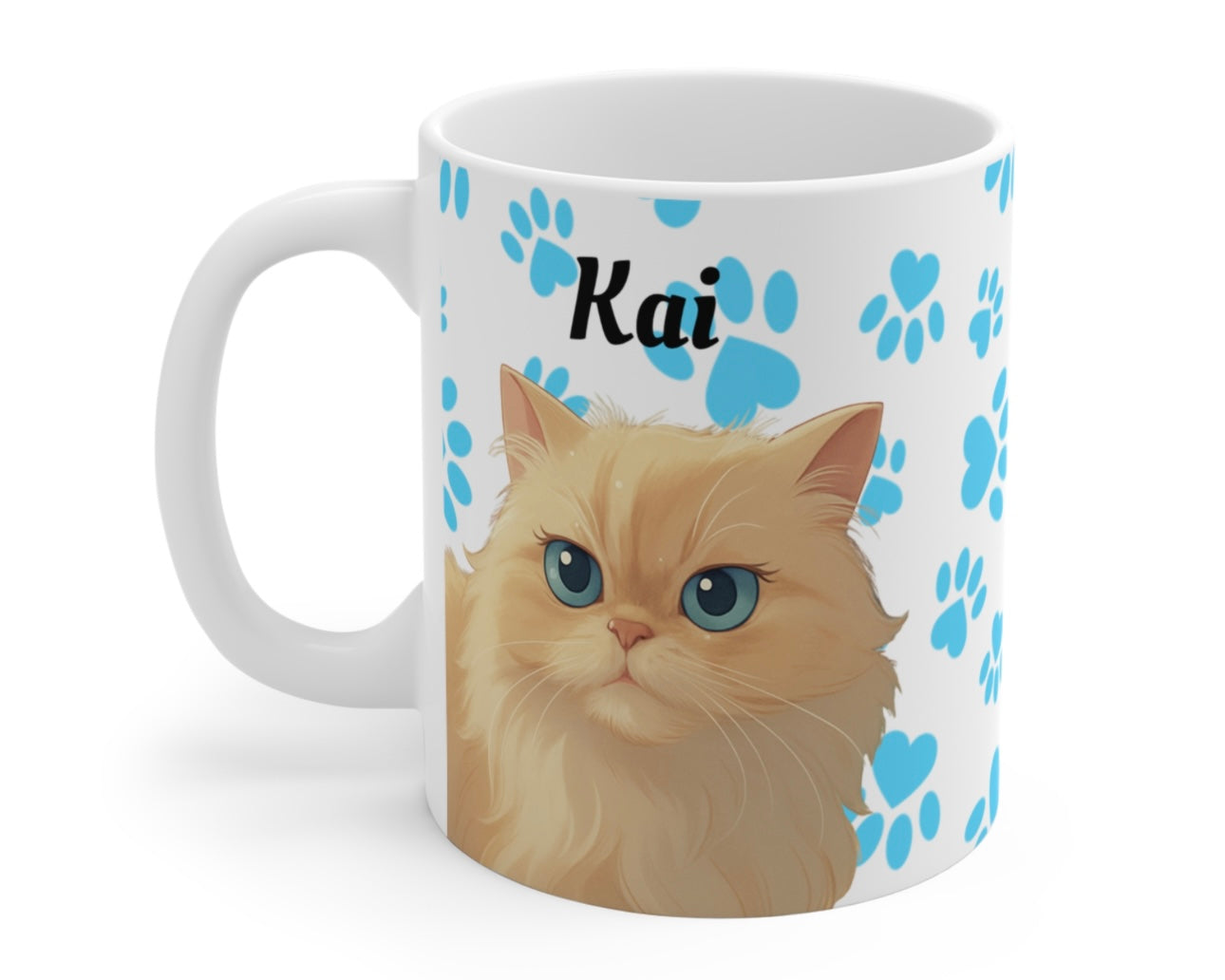 Personalized Pet Cartoon Mug with Your Own Photos