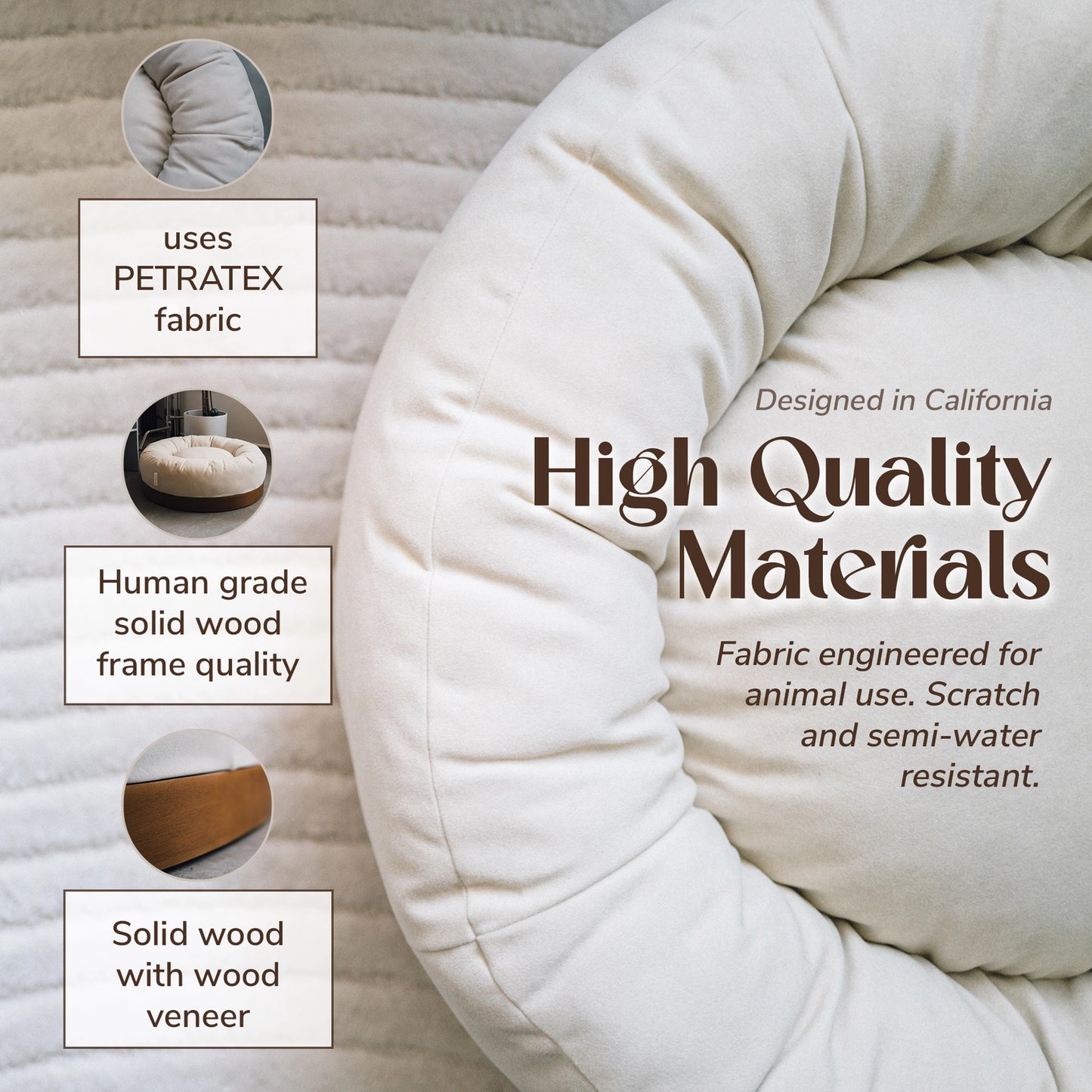 Oslo Modern Luxury Pet Bed