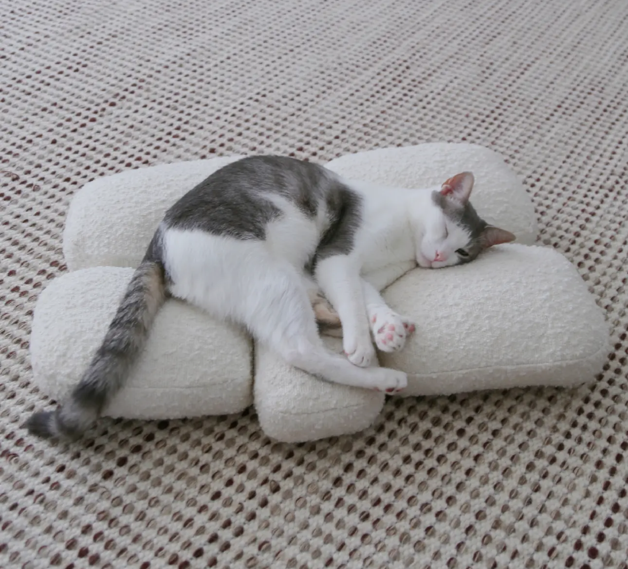 Boucle Pebble Pet Bed