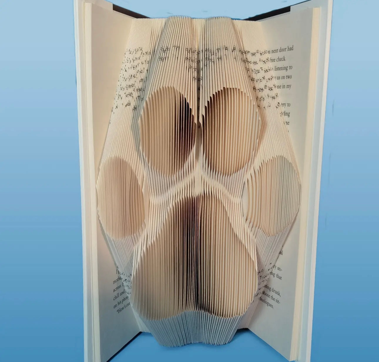 Sculpted Paw Print Book