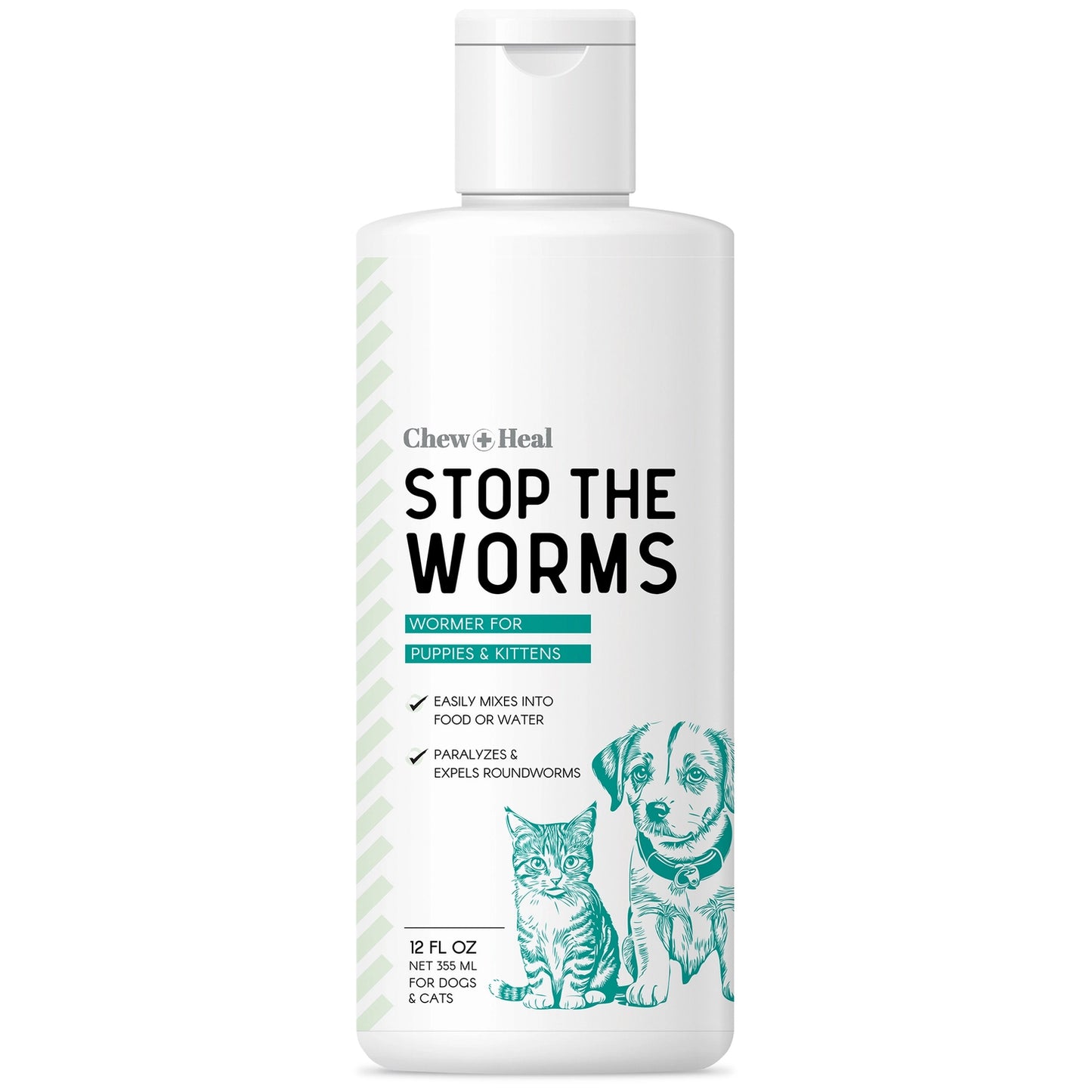 Stop the Worms Dewormer Liquid For Dogs and Cats