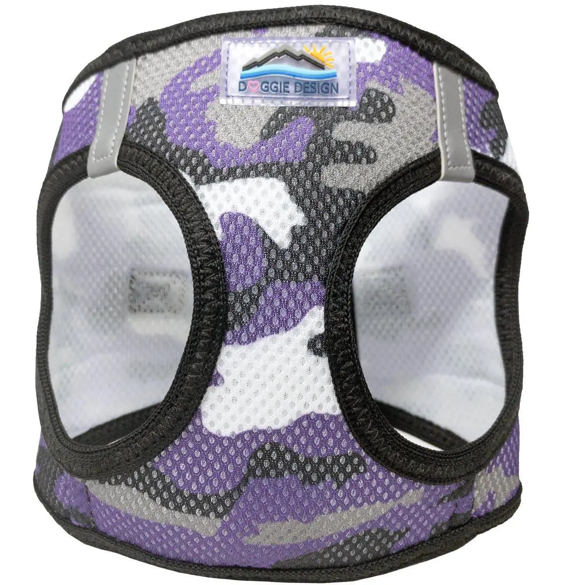 American River Purple Camo Dog Step In Harness