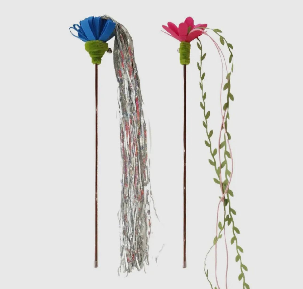Flower Cat Teaser with Streamers