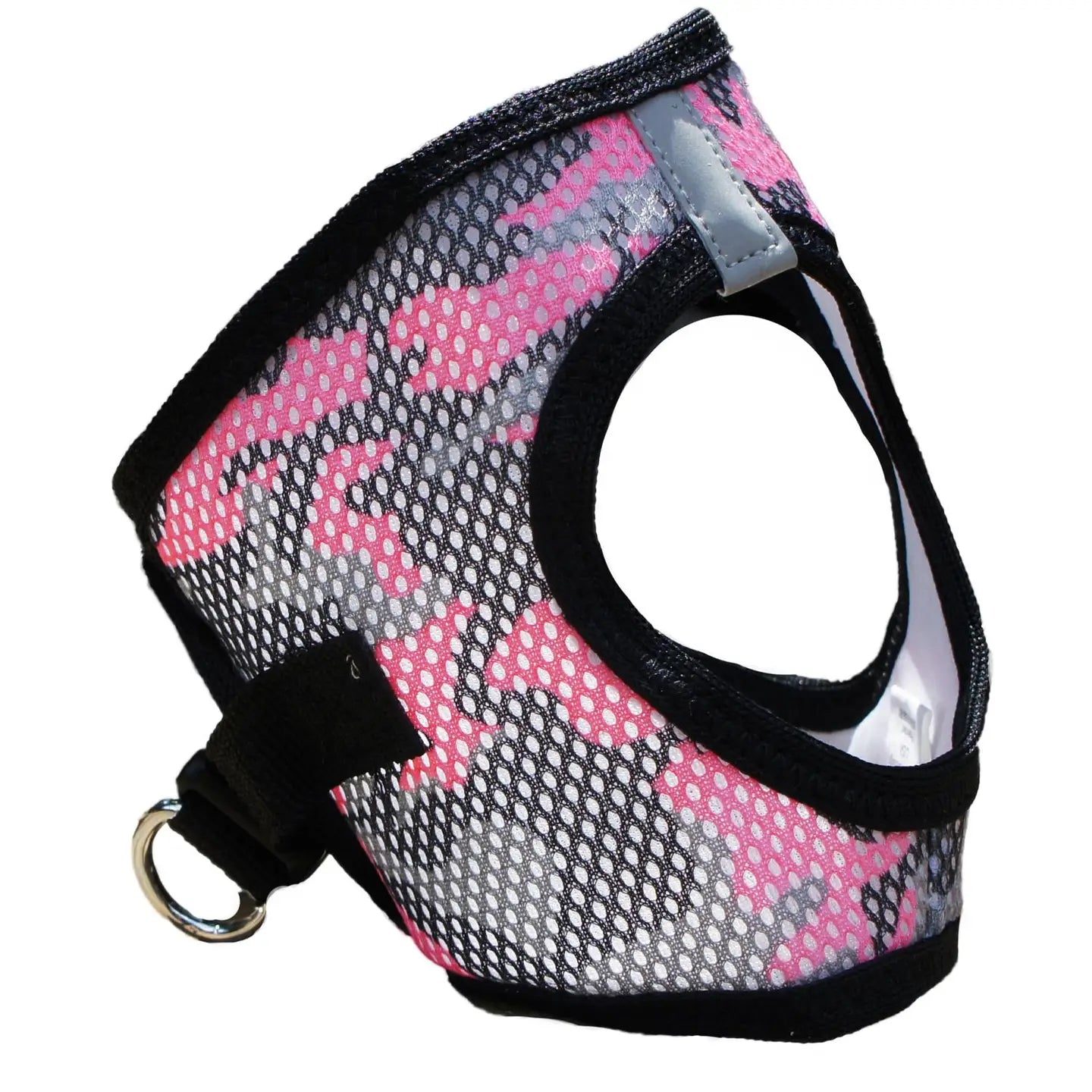 American River Pink Camo Step In Dog Harness
