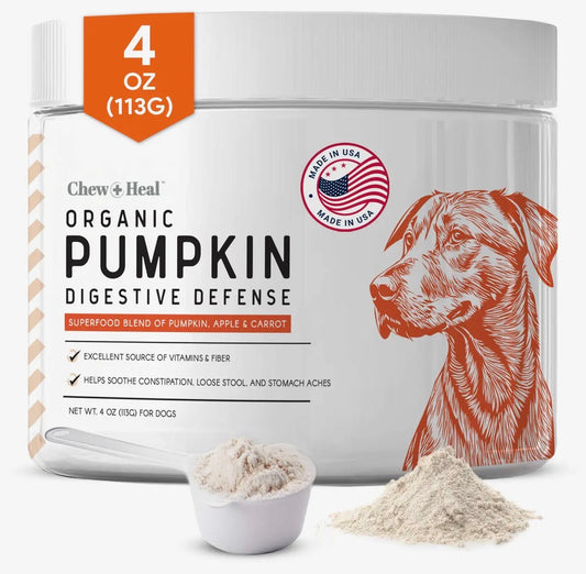 Organic Pumpkin Digestive Defense for Dogs