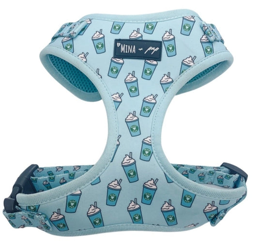 Blue Pupshake Adjustable Dog or Cat Harness