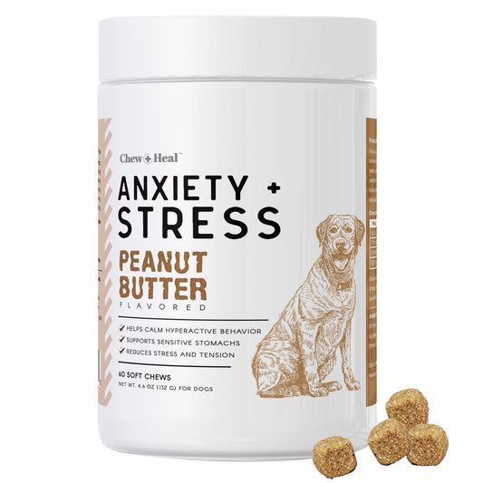 Anxiety + Stress Peanut Butter Dog Treats