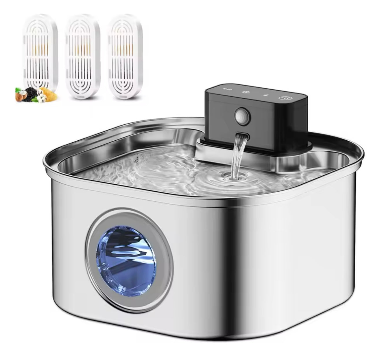 Wireless 3 Layer Filtration Ultra Quiet Drinking Fountain