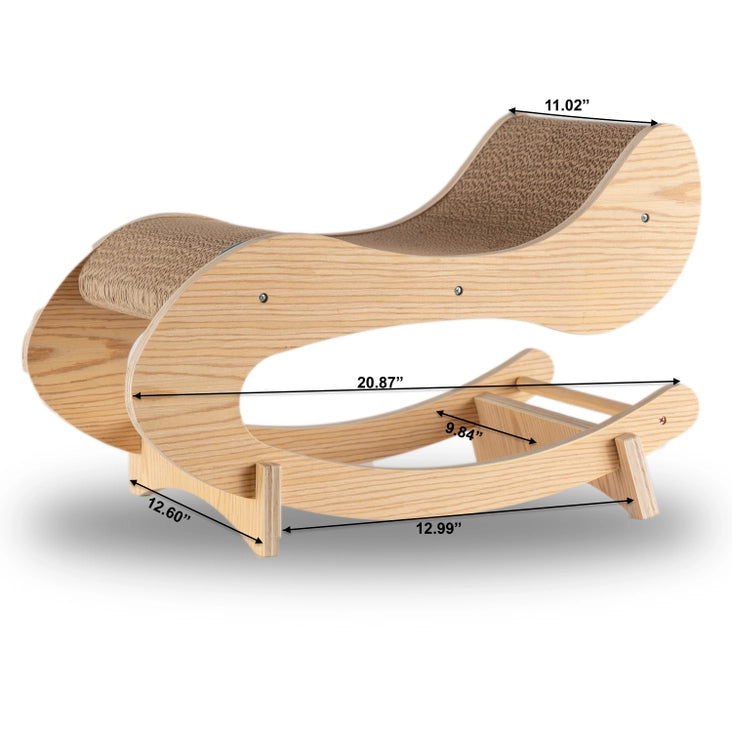 Cat Scratcher Rocking Chair Lounger