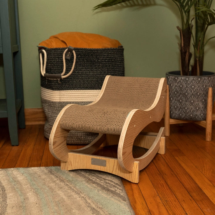 Cat Scratcher Rocking Chair Lounger