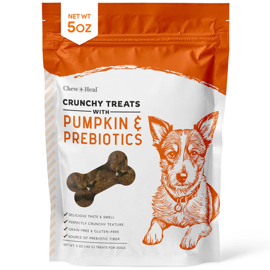 Pumpkin & Probiotics Crunchy Dog Treats