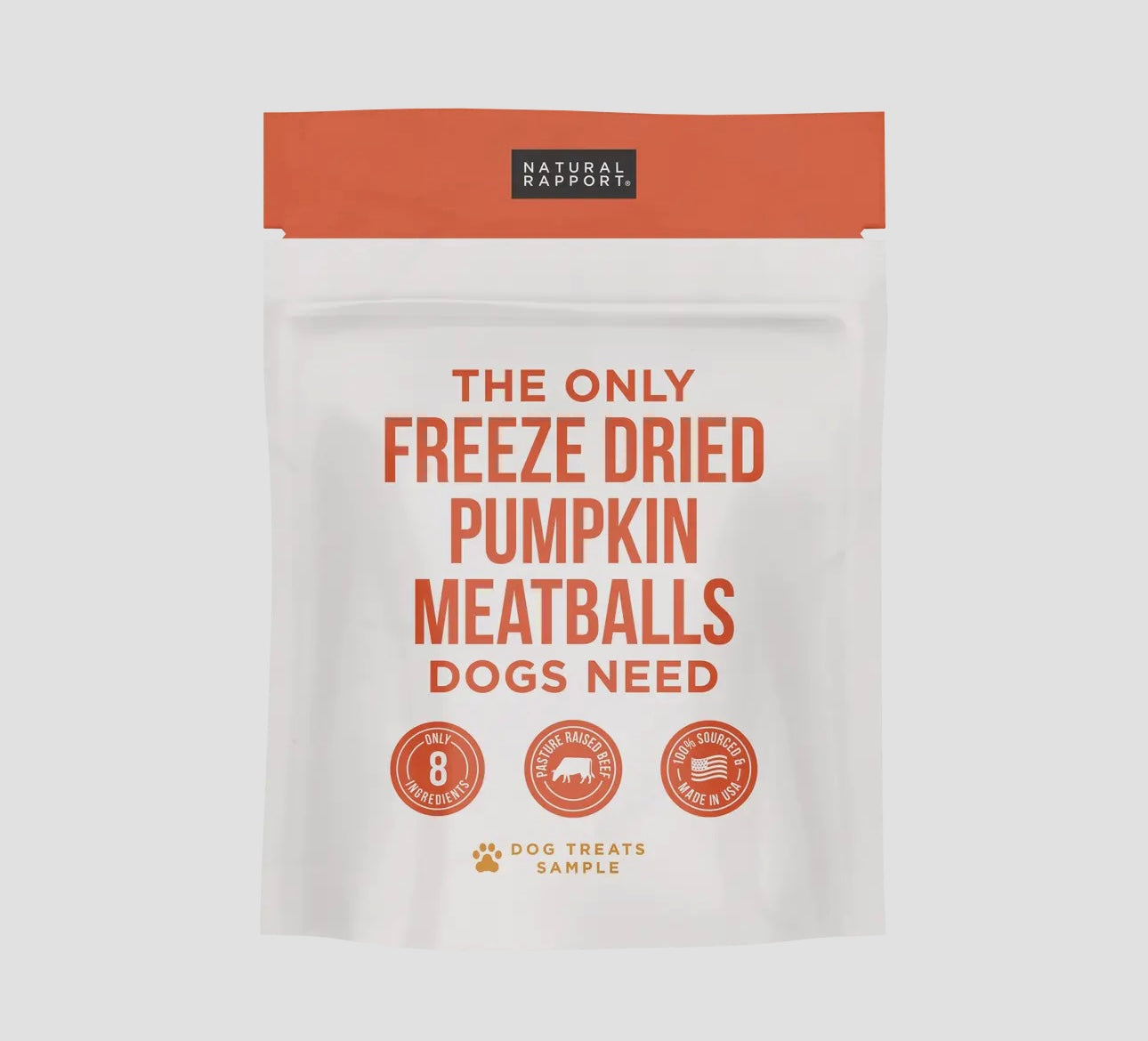 Freeze Dried Beef Pumpkin Meatballs