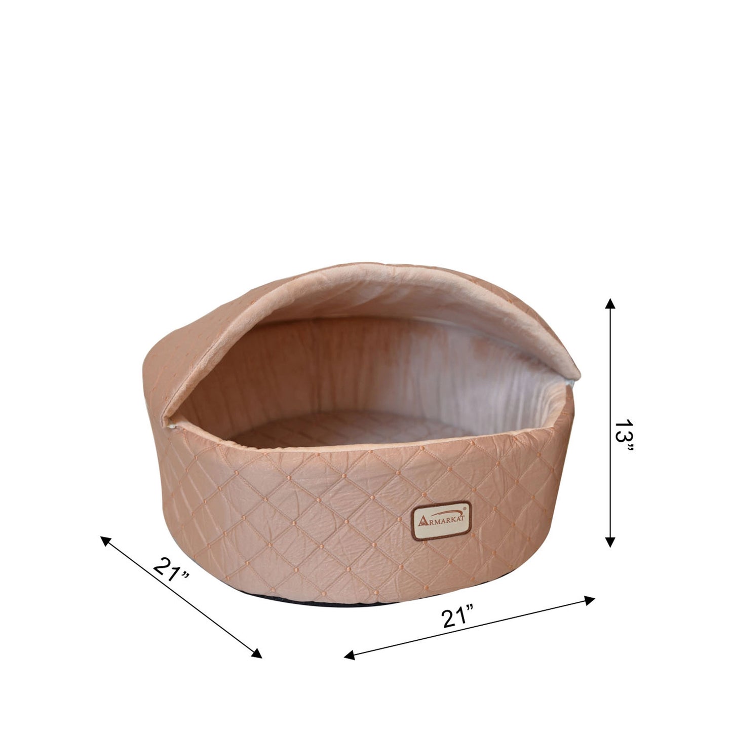 Cuddle Cave Cat Bed with Detachable Zipper Top