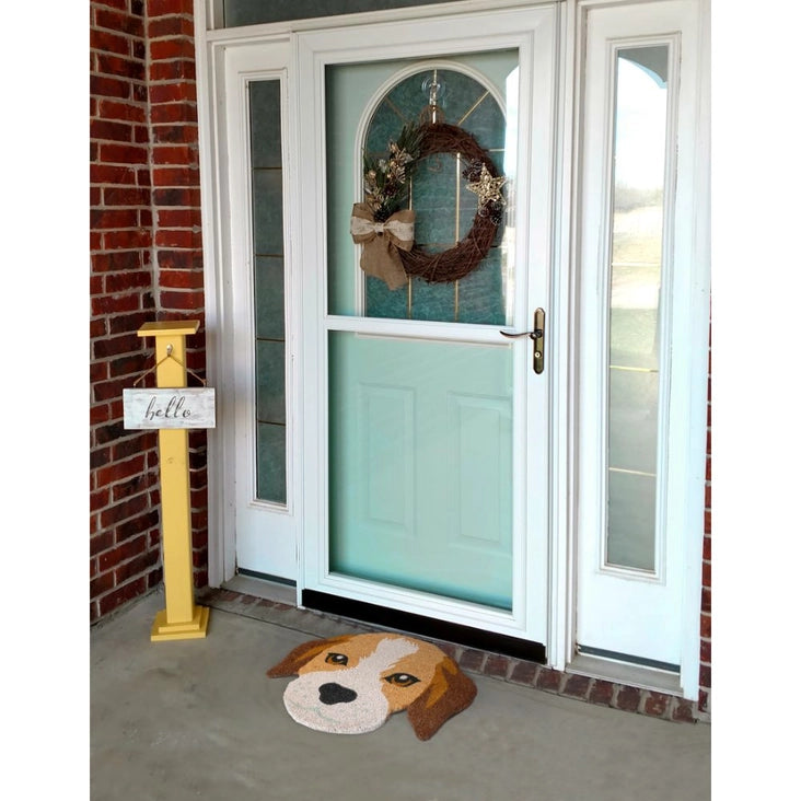 Cute Dog Face Doormat