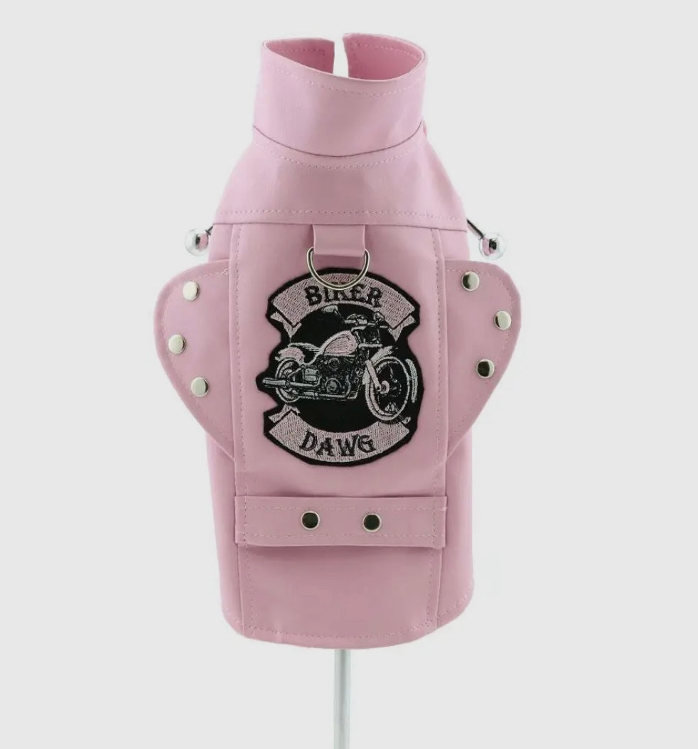 Biker Dawg Motorcycle Dog Jacket