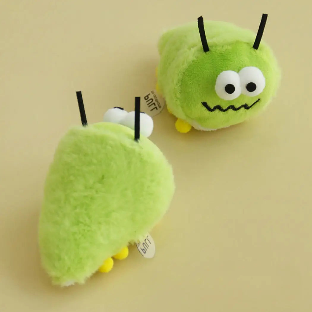 Plush Interactive Caterpillar Cat Toy