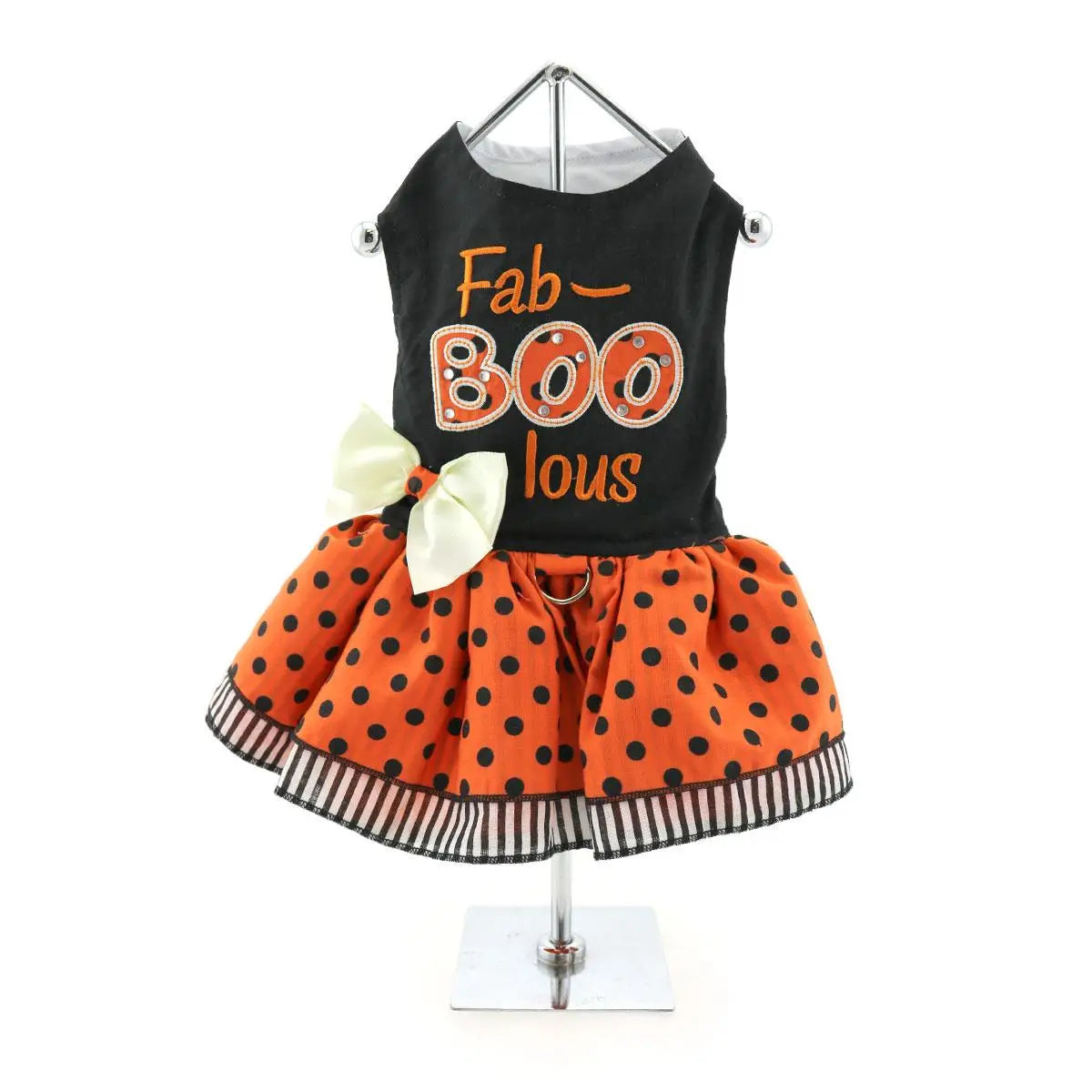 Halloween Dog Harness Dress - Fab-Boo-Lous