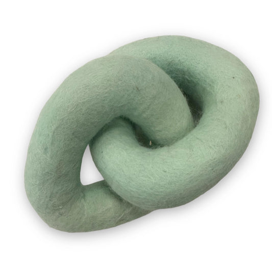 Chain Loop Felt Dog Toy