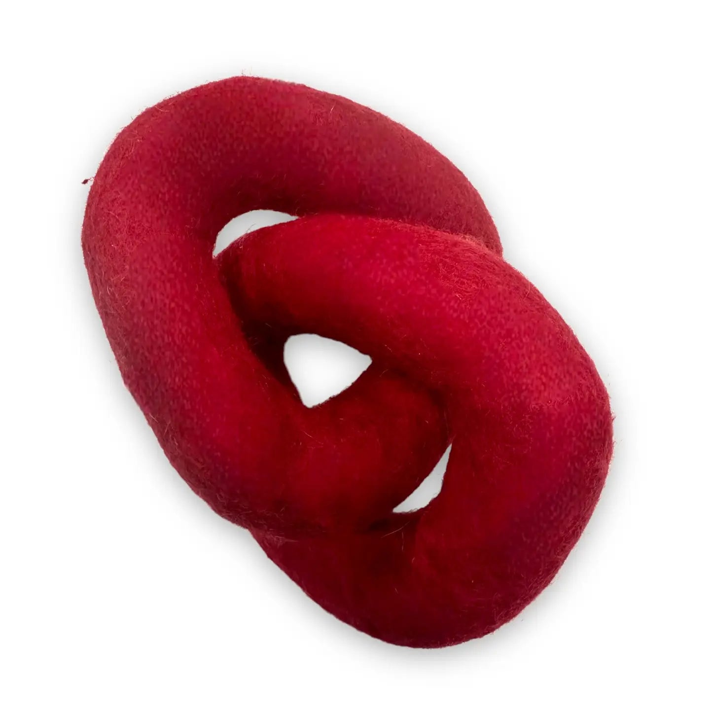 Chain Loop Felt Dog Toy
